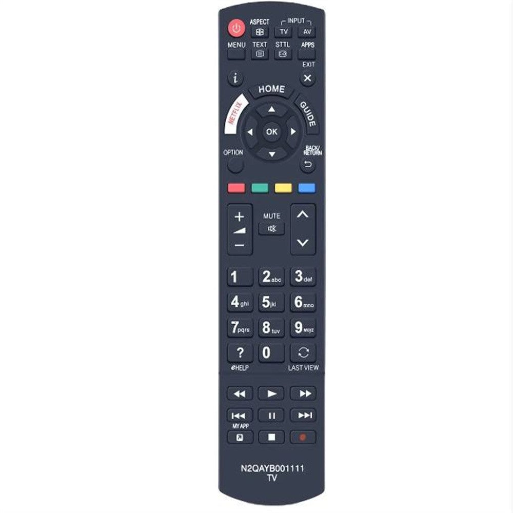 N2QAYB00111 For Panasonic TV Remote Control 10m Range Infrared Wireless Replacement Controller