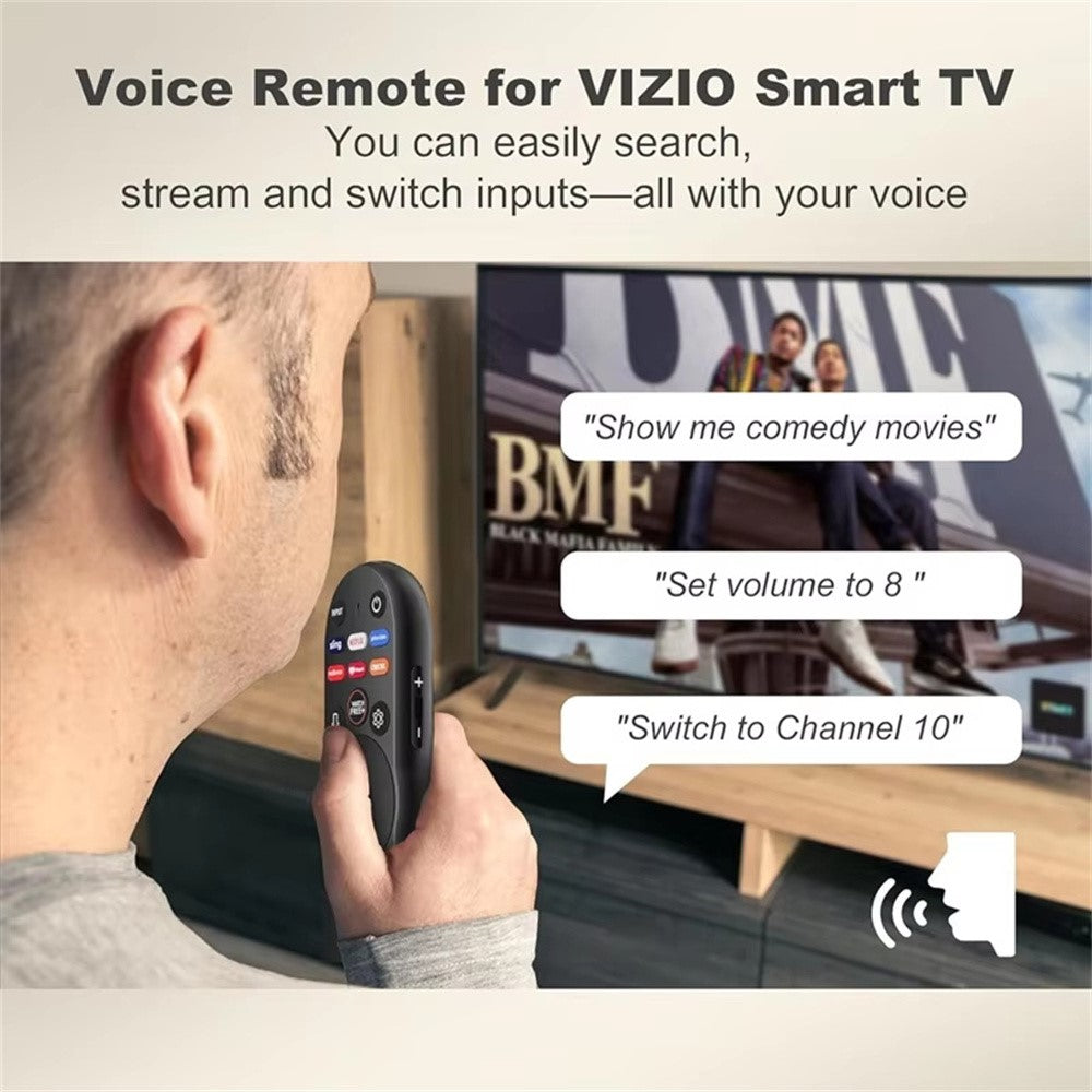 XRT270 For VIZIO Smart TV Voice Remote Control Ergonomic Handheld Controller