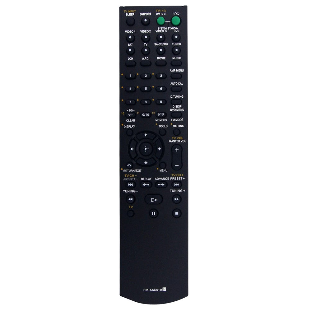 RM-AAU019 For Sony Home Theater Audio System Infrared Remote Control Ergonomic Grip