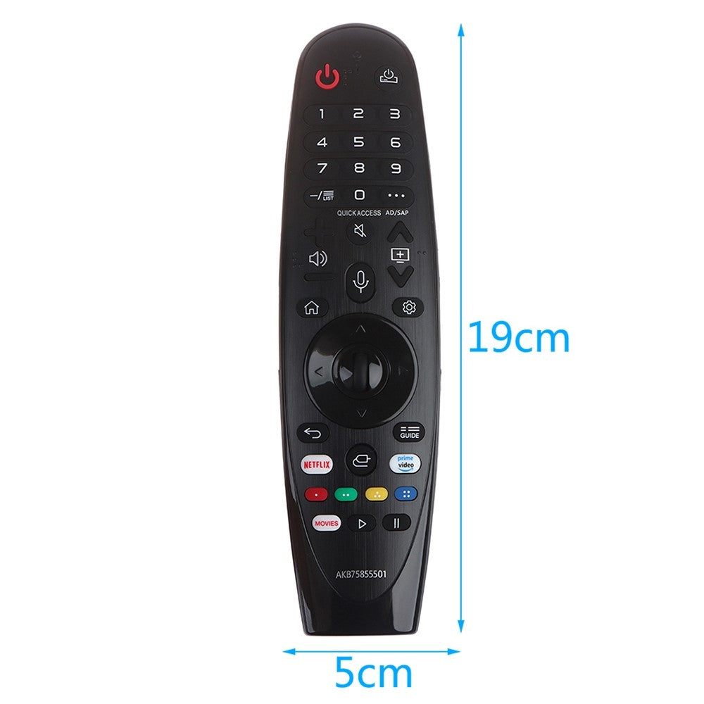 AKB75855501 For LG LCD TV Remote Control 1-8m Transmission Replacement Television Controller (No Air Mouse / Voice Control Function)