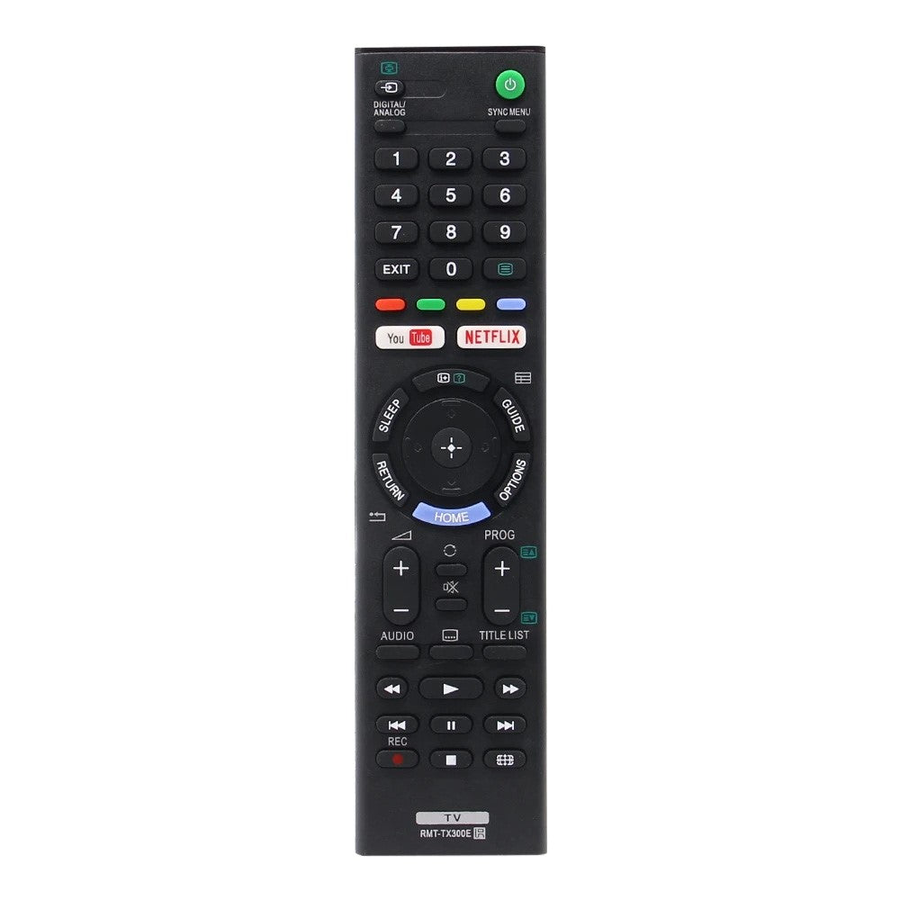 Compatible with Sony RMT-TX300E / RMT-TX300P / RMT-TX300U TV Universal Television Remote Control Replacement