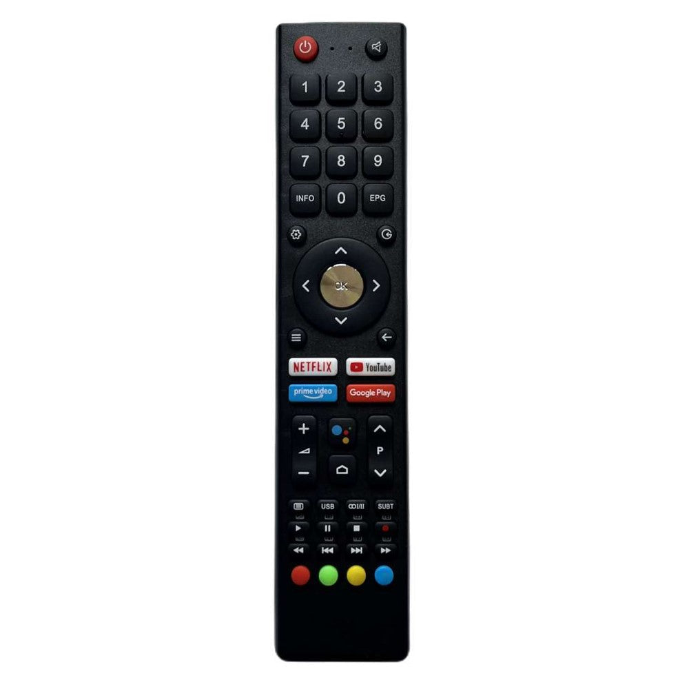 Comfortable Grip TV Remote Control Universal Use for JVC RM-C3362 / RM-C3367 / RM-C3407 / LT-32N3115A / LT-40 / N5115 TV