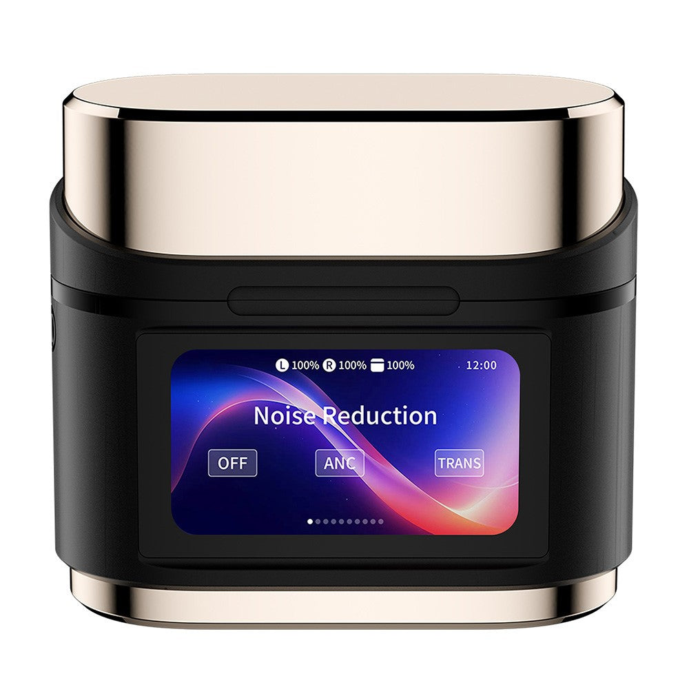 BD2 Smart Digital Display Touch Screen Wireless Bluetooth-compatible Headset ANC+ENC Noise Cancelling