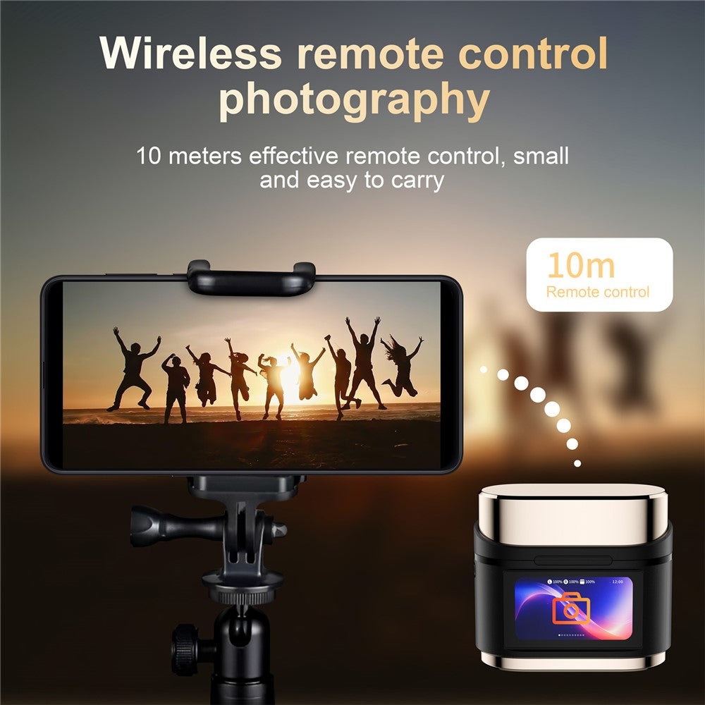 BD2 Smart Digital Display Touch Screen Wireless Bluetooth-compatible Headset ANC+ENC Noise Cancelling