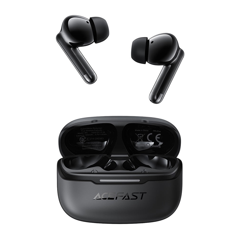 ACEFAST W5 TWS Earphones Hybrid ANC ENC Noise Reduction Bluetooth-Compatible Earbuds