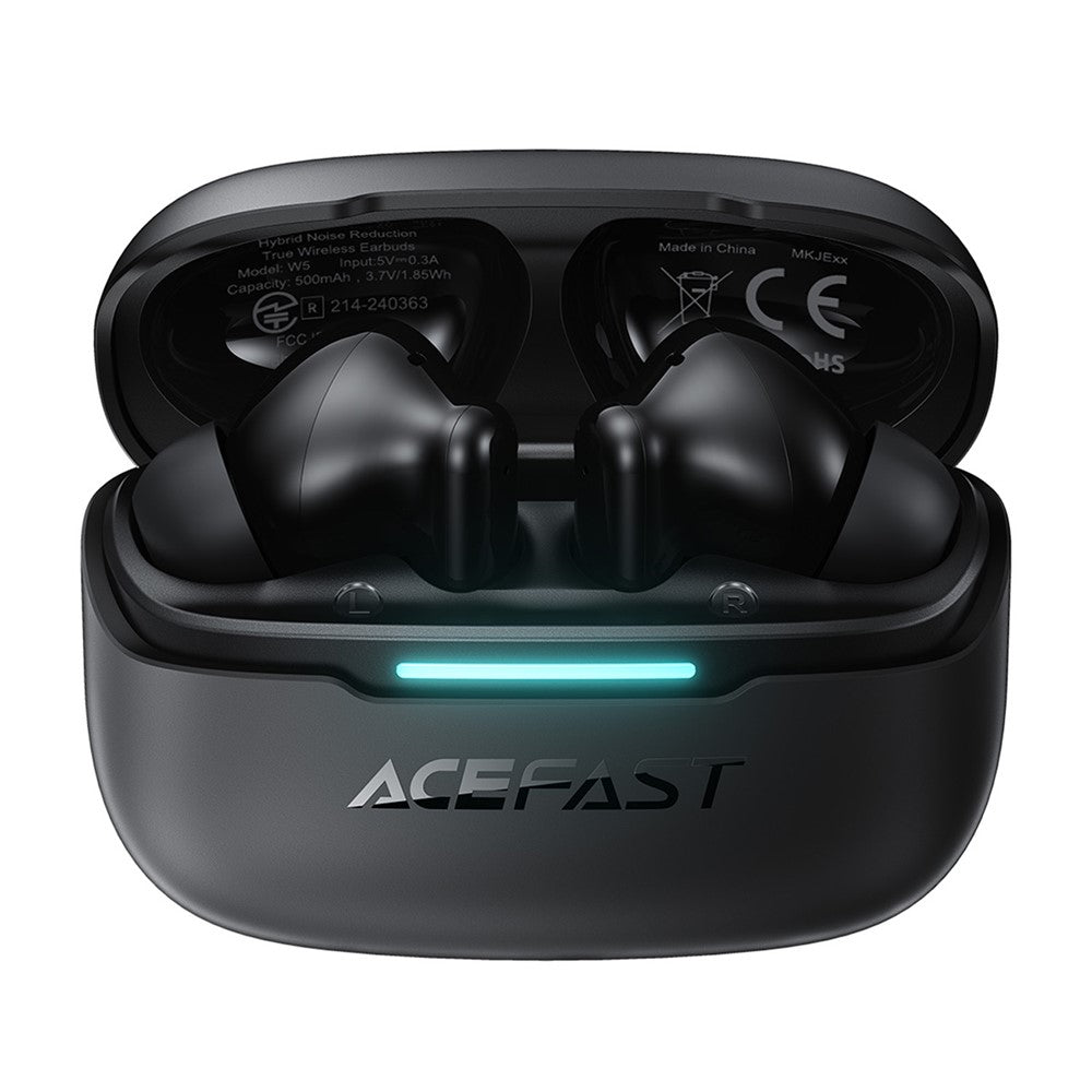 ACEFAST W5 TWS Earphones Hybrid ANC ENC Noise Reduction Bluetooth-Compatible Earbuds