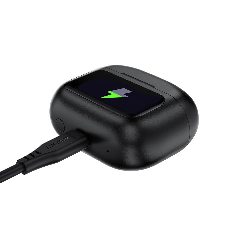 ACEFAST W6 TWS Earbuds ANC + ENC Noise Cancelling Earphones with Smart Screen Display