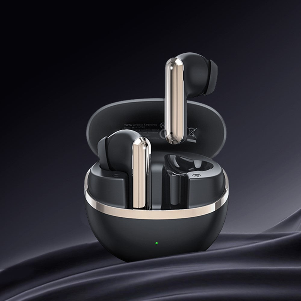 TOTU BE-15-TWS Bluetooth-Compatible TWS Earphones HiFi Sound IPX7 Waterproof Earbuds