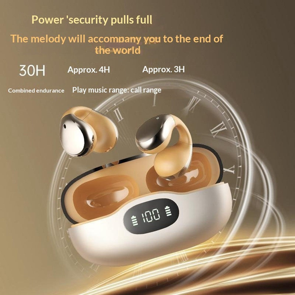 ERAZER EX05 Clip-On Earbuds Bluetooth-compatible Open Ear Wireless Earbuds for Sports (Invested By Lenovo)