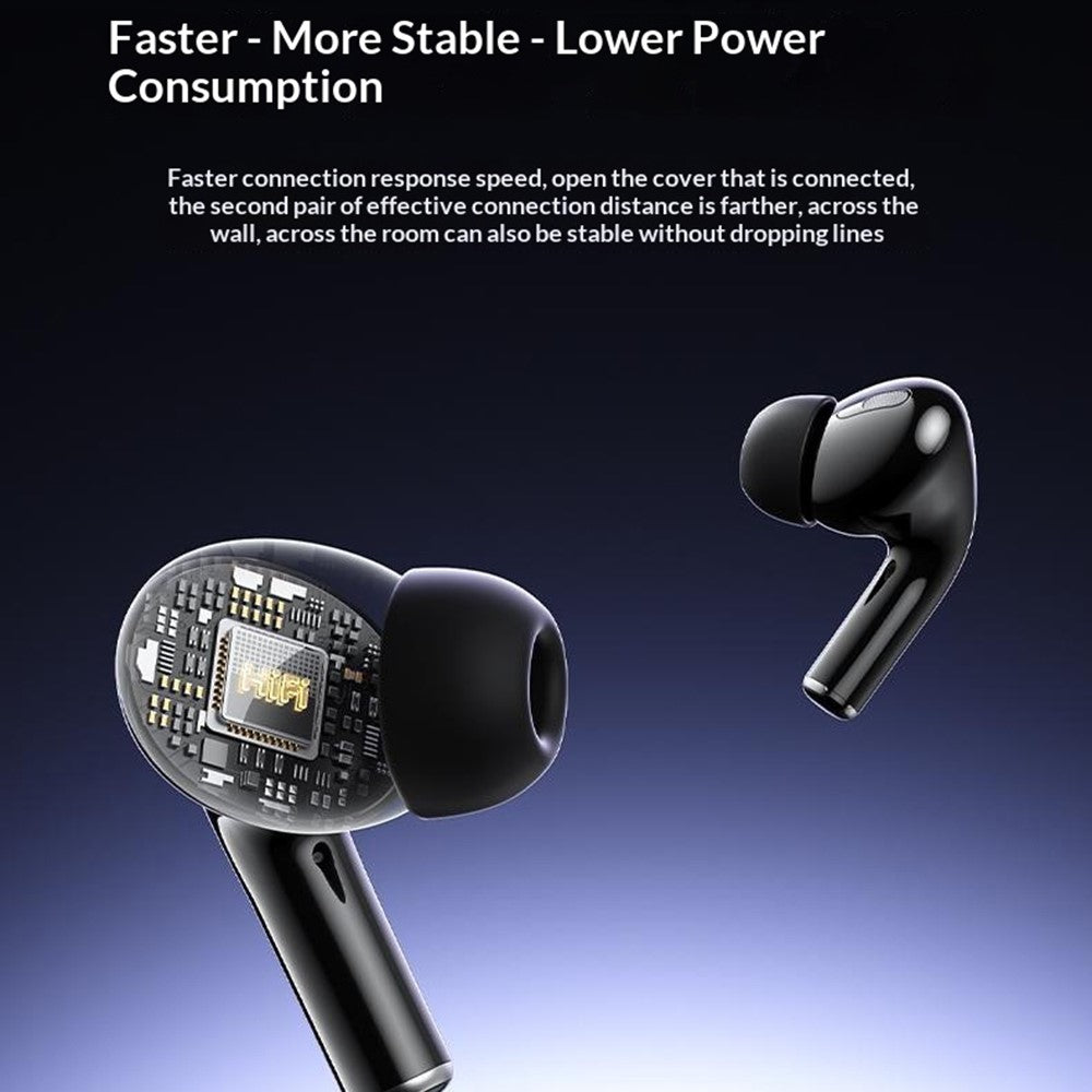 WEKOME WS-33 Wireless Bluetooth-compatible Earbuds 13mm Drivers Hi-Fi Audio Touch Control In-Ear Earphones for Music