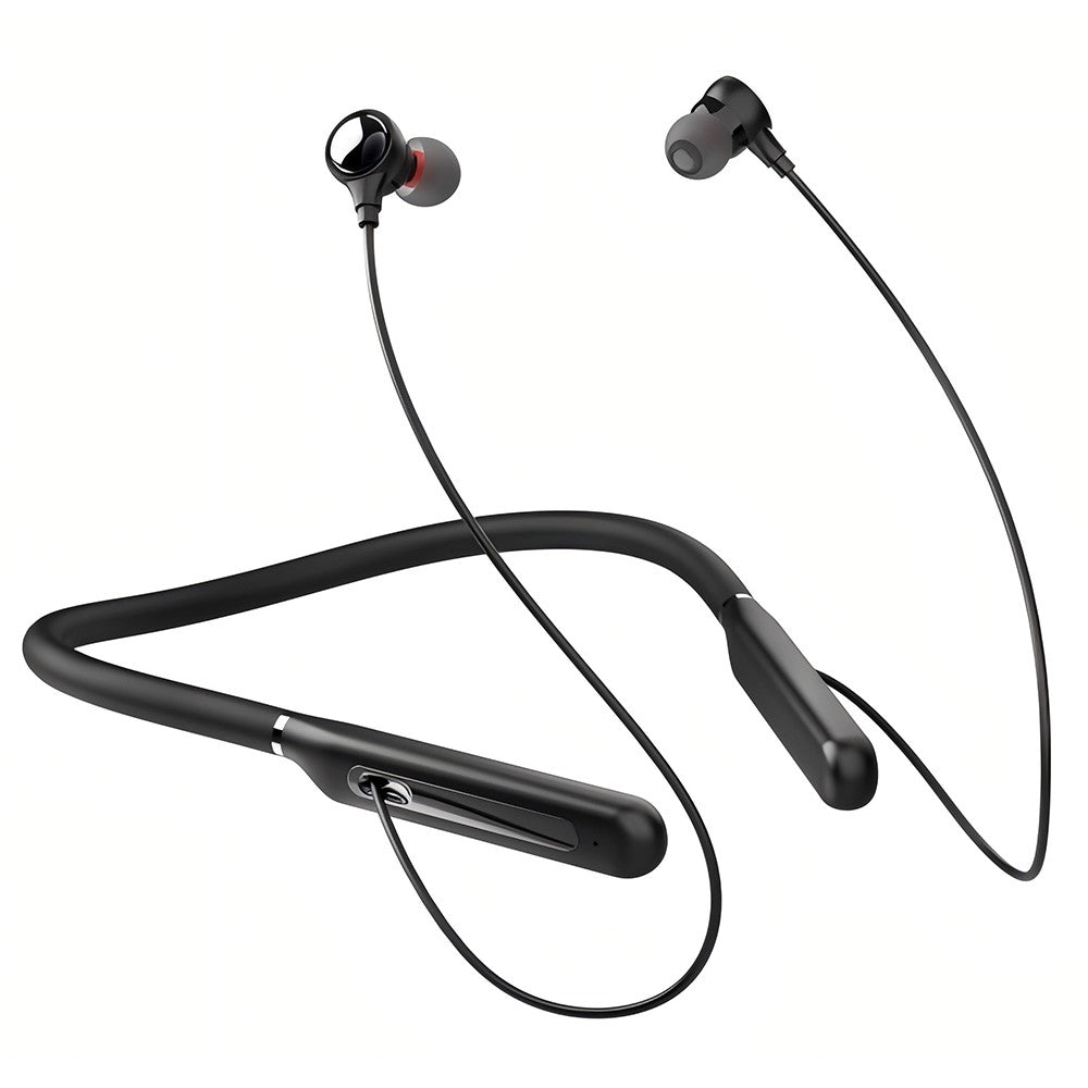 LDNIO N02 Neckband Bluetooth-compatible 5.3 Semi-In-Ear Earphones 10mm Driver 200mAh 16H Playtime Headset for Sports