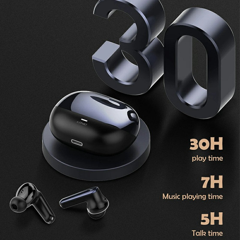 LDNIO T06 TWS Bluetooth-compatible 5.3 Earbuds Noise Cancelling Wireless In-ear Music Earbuds