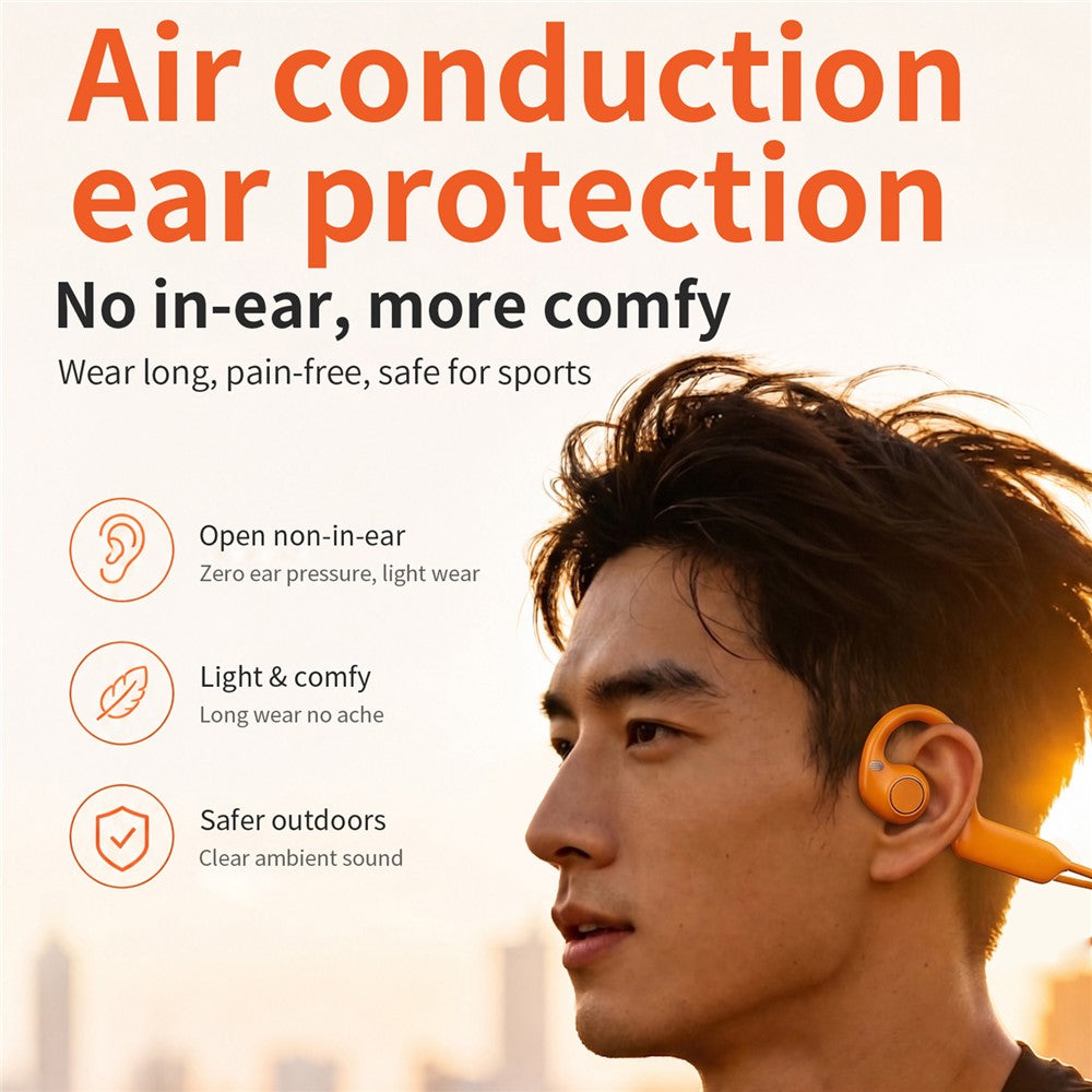 E900 Open Ear Bluetooth-compatible Earphones with 8MP Camera AI Translation ENC Noise Reduction Earphones