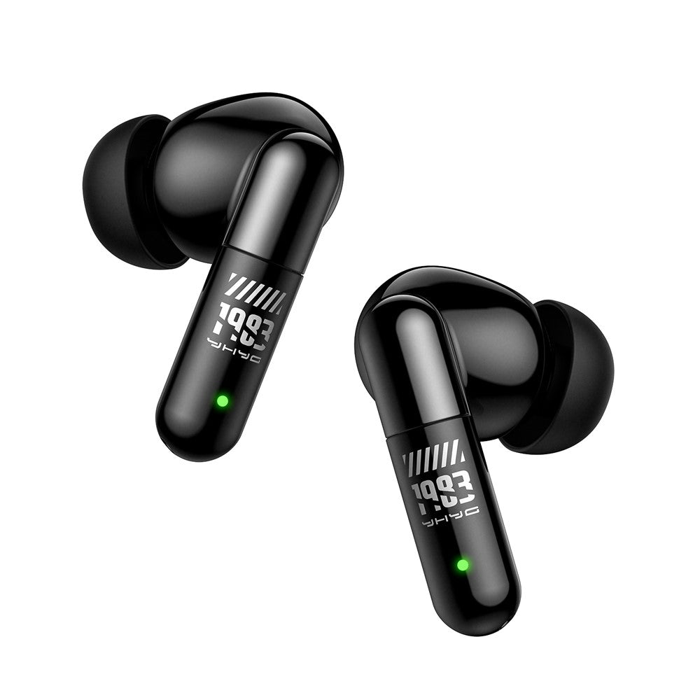 ONIKUMA TX602 Tri-Mode Bluetooth-compatible Gaming Earbuds ANC+ENC Noise Reduction with OLED Display Charging Case