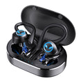Q25 TWS Earbuds In-ear Wireless Headset Bluetooth-compatible 5.1 Earphone Waterproof Noise Reduction Design Sports Earhook Headphone