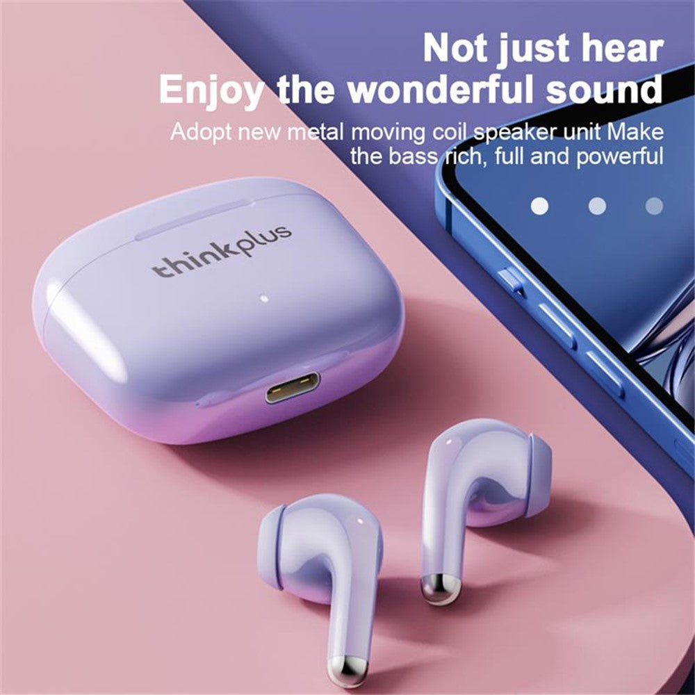 LENOVO Thinkplus LP40pro TWS Semi-in-ear Ergonomic Bluetooth-compatible Earphone Wireless Stereo Music Calls Headset