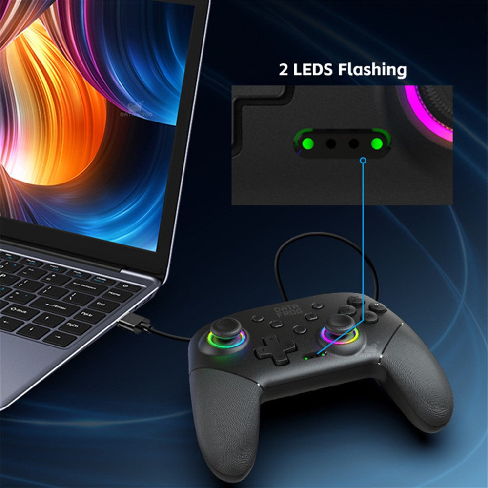 DATA FROG S80 Elite Edition Controller for Nintendo Switch / Switch Lite / OLED / PC Bluetooth-Compatible Gamepad