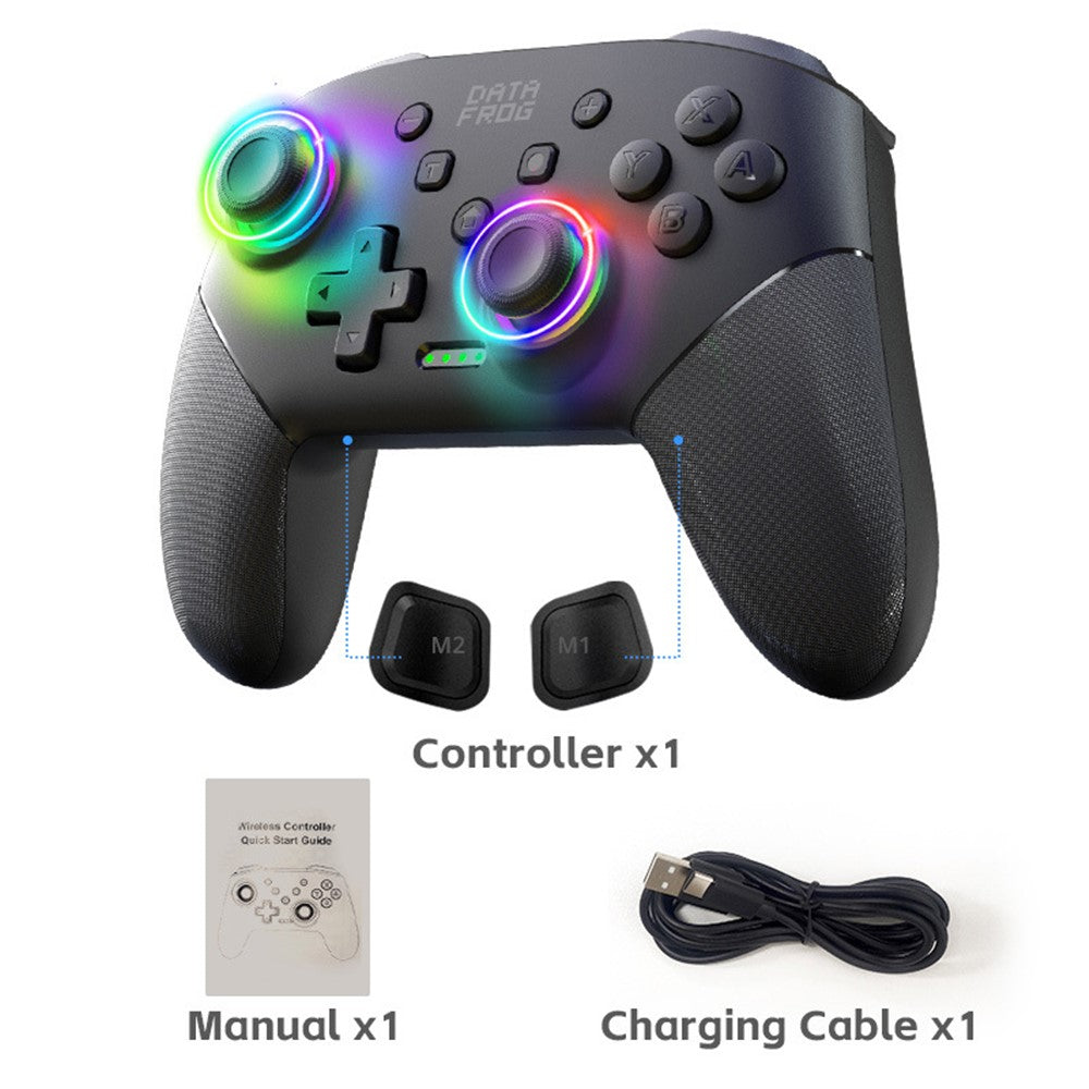 DATA FROG S80 Elite Edition Controller for Nintendo Switch / Switch Lite / OLED / PC Bluetooth-Compatible Gamepad