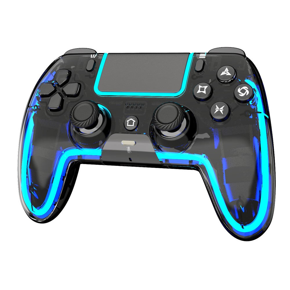 Bluetooth-compatible Wireless Game Controller for PS5  /  PC  /  Android Devices RGB LED Gaming Gamepad with Programming Back Buttons