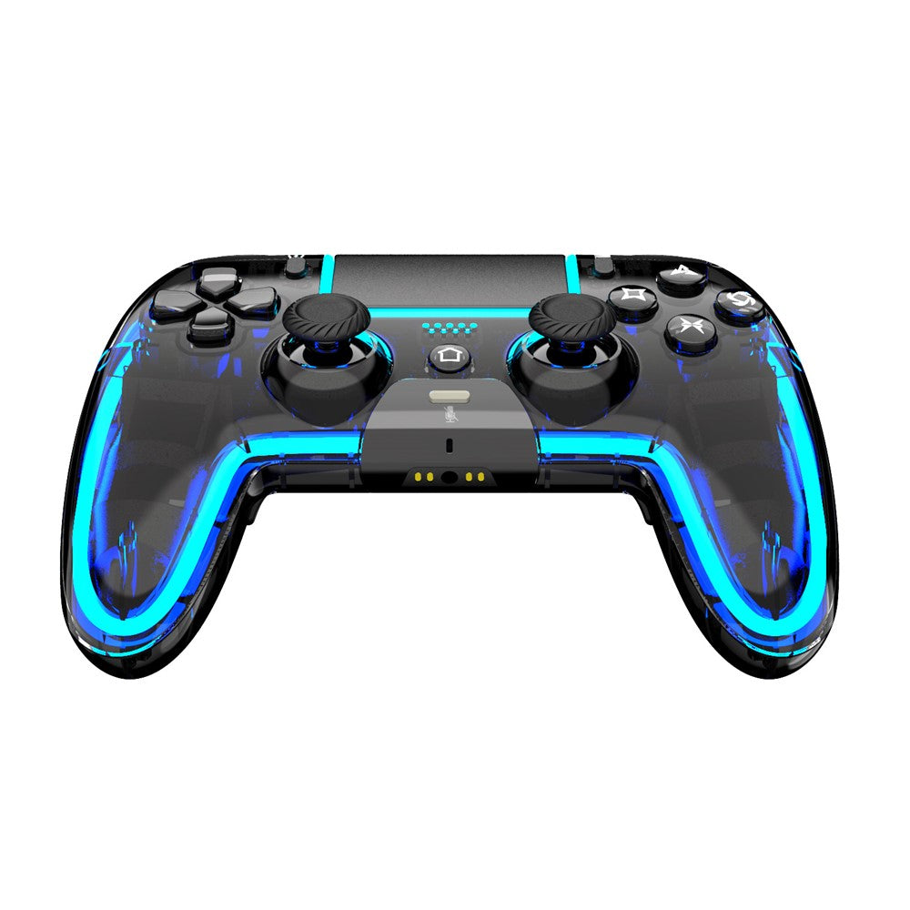 Bluetooth-compatible Wireless Game Controller for PS5  /  PC  /  Android Devices RGB LED Gaming Gamepad with Programming Back Buttons