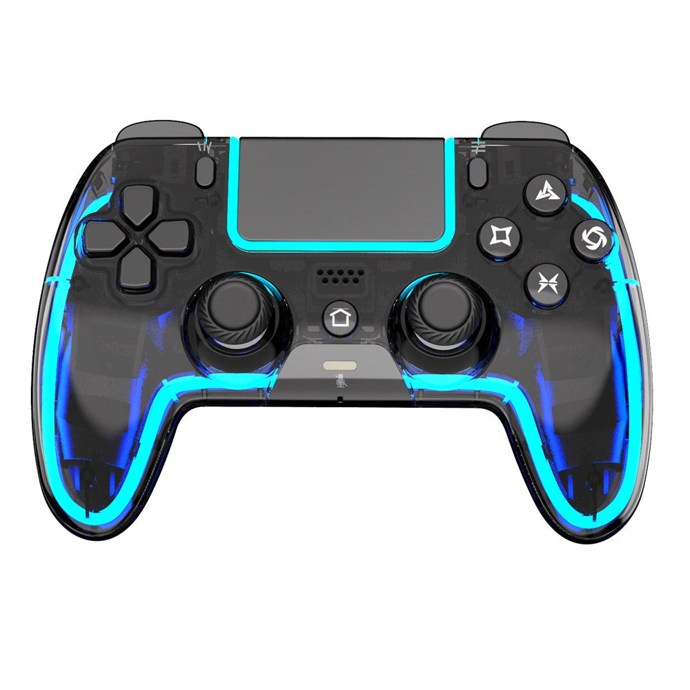 Bluetooth-compatible Wireless Game Controller for PS5  /  PC  /  Android Devices RGB LED Gaming Gamepad with Programming Back Buttons