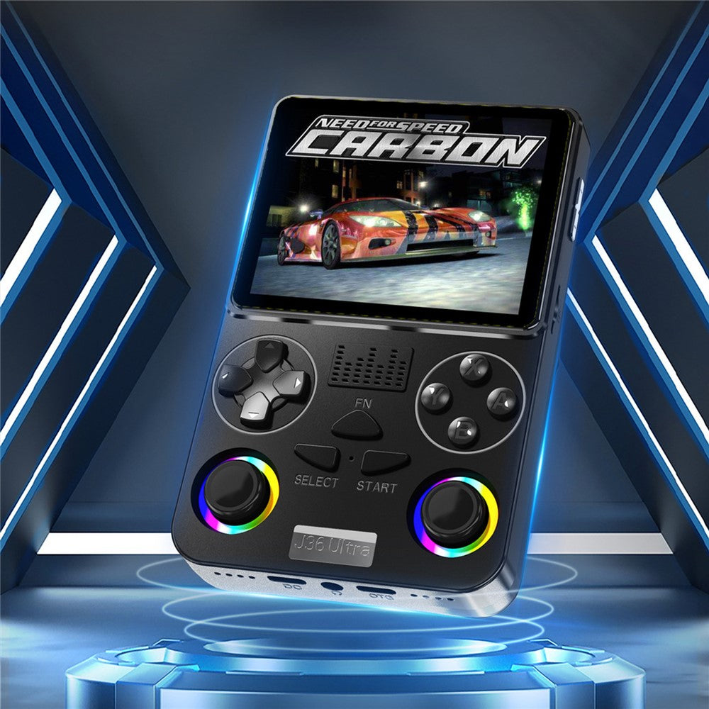 J36 Ultra Gaming Console 3.5 inch IPS Screen WiFi Online Battle RGB Joystick Retro Handheld