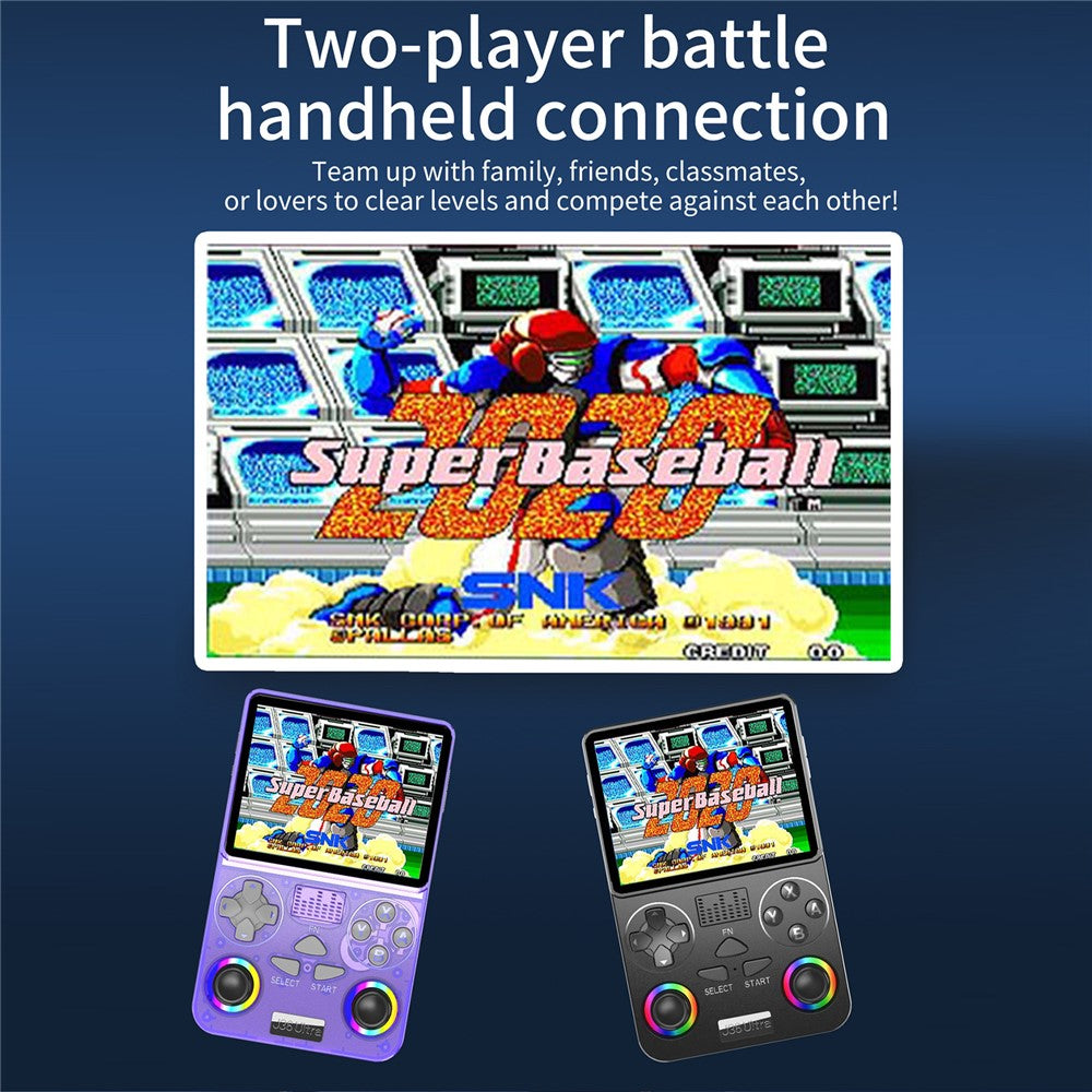 J36 Ultra Gaming Console 3.5 inch IPS Screen WiFi Online Battle RGB Joystick Retro Handheld