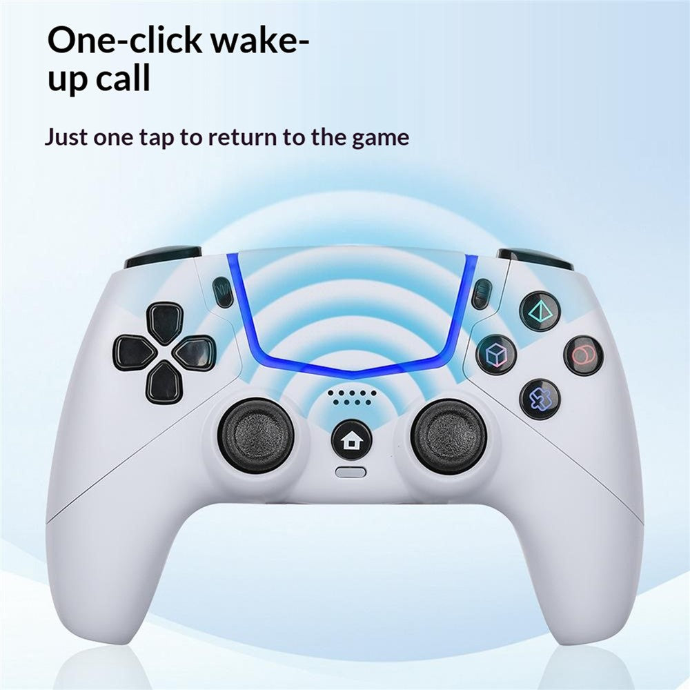 KP5 For Sony PlayStation 5 / PC Wired Gaming Controller 6-Axis Motion Sensing Dual Vibration Gamepad