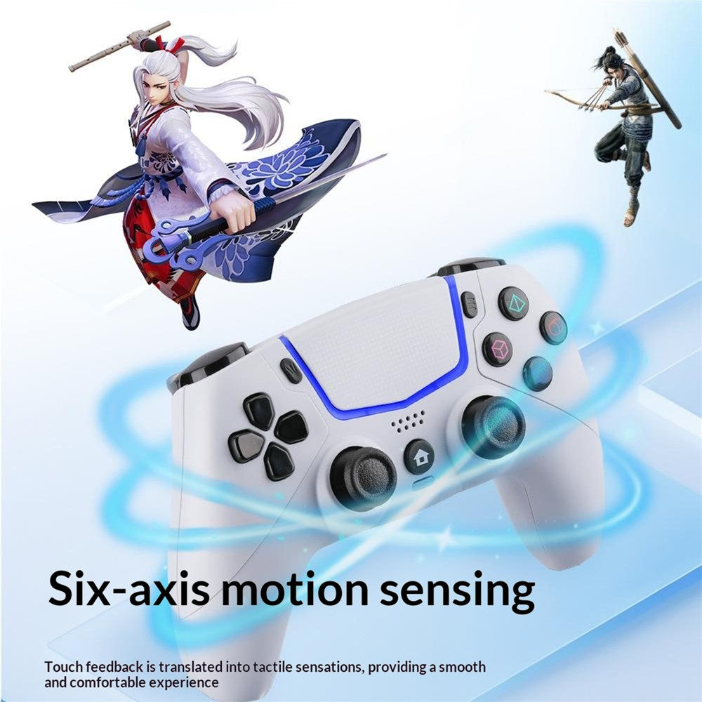 KP5 For Sony PlayStation 5 / PC Wired Gaming Controller 6-Axis Motion Sensing Dual Vibration Gamepad
