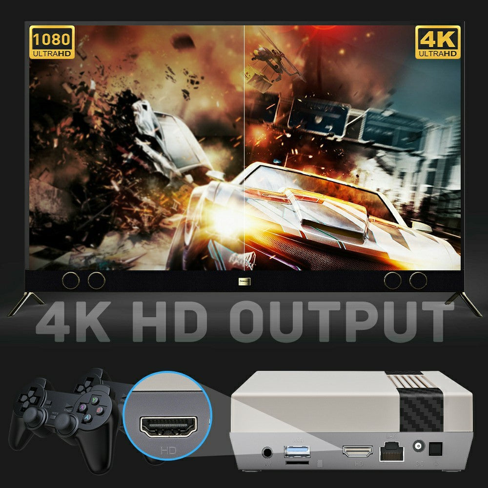 Super Console Cube X3 256GB Retro Game Console Built-in 100000+ Games EmuELEC / Android 9.0 / CoreELEC 3-System Game Box with 4K Output