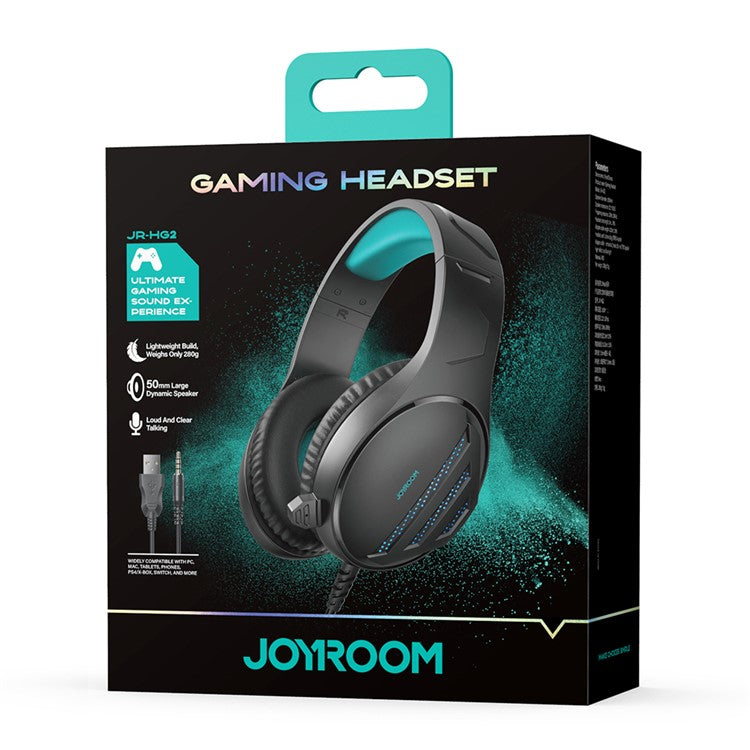 JOYROOM Jhead Series JR-HG2 Gaming Hörlurar Kabelanslutna Over-Ear Headset med mikrofon/volymkontroll