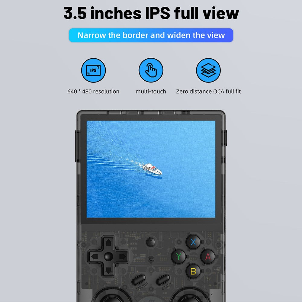 ANBERNIC RG353V 32GB Retro Gamepad Android 11 Linux Handheld Game Console with 3.5 Inch IPS Screen (without TF Card / Games)