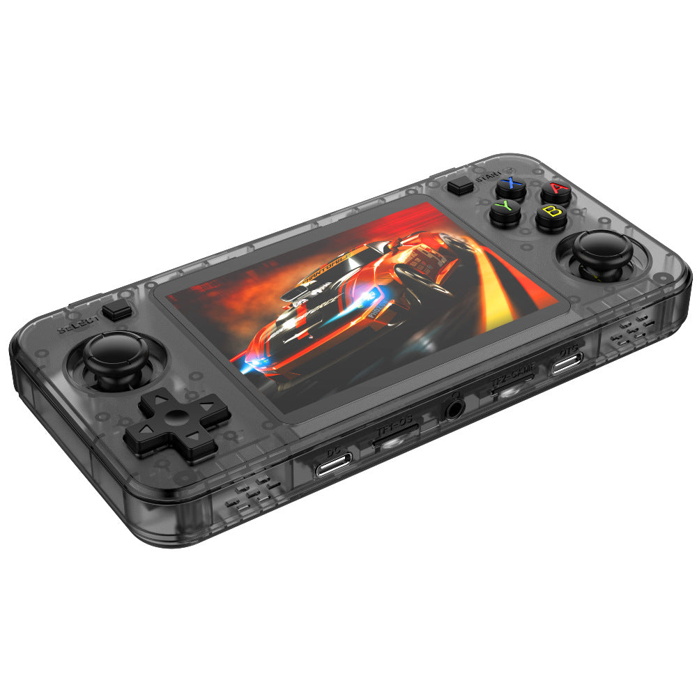 R36H Handheld Game Console 3.5 Inch IPS Screen Built in 128G Video Game Console, ARKOS System
