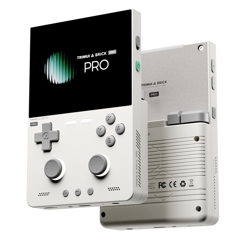 TRIMUI Brick Pro Handheld Game Console without TF Card Dual Hall Joysticks 3.95 inch IPS Screen Linux Retro Gamepad