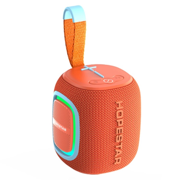 HOPESTAR P66 5W utomhus trådlös Bluetooth-kompatibel högtalare Bärbar subwoofer med bärbygel