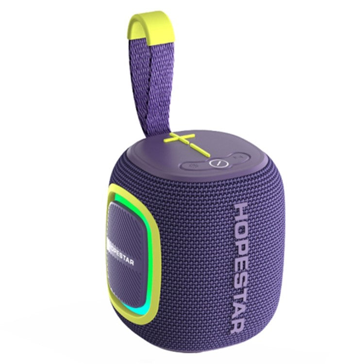 HOPESTAR P66 5W utomhus trådlös Bluetooth-kompatibel högtalare Bärbar subwoofer med bärbygel