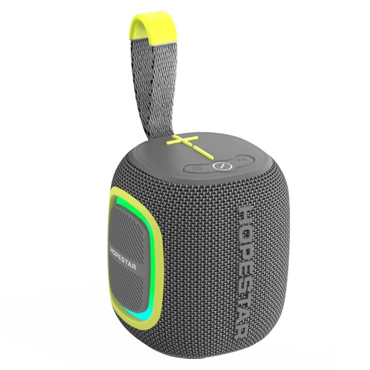 HOPESTAR P66 5W utomhus trådlös Bluetooth-kompatibel högtalare Bärbar subwoofer med bärbygel