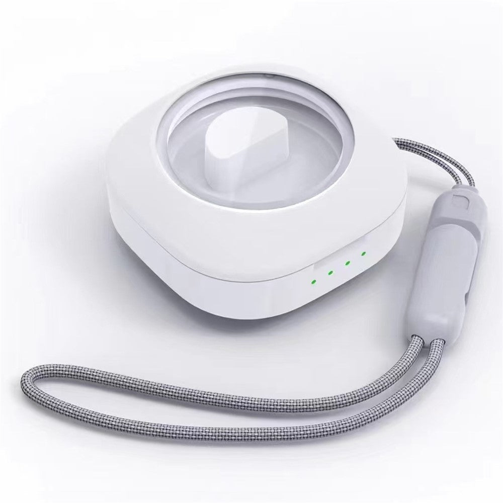 R20 Ceramic+Resin Sleep Heart Rate Health Monitoring Smart Ring with Charging Case