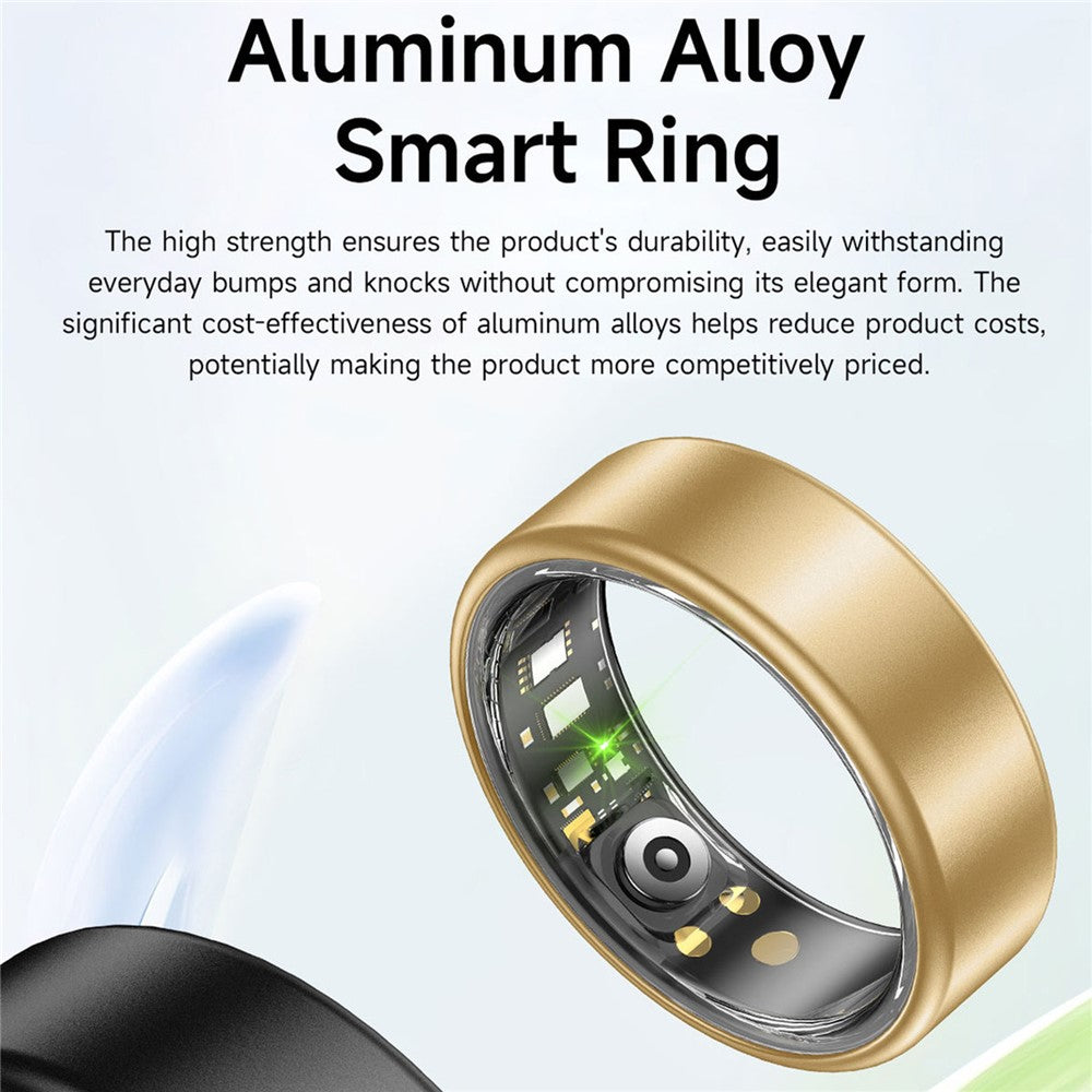 R88 Smart Ring Sleep Heart Rate Blood Oxygen Monitor Fitness Tracker with Charging Case