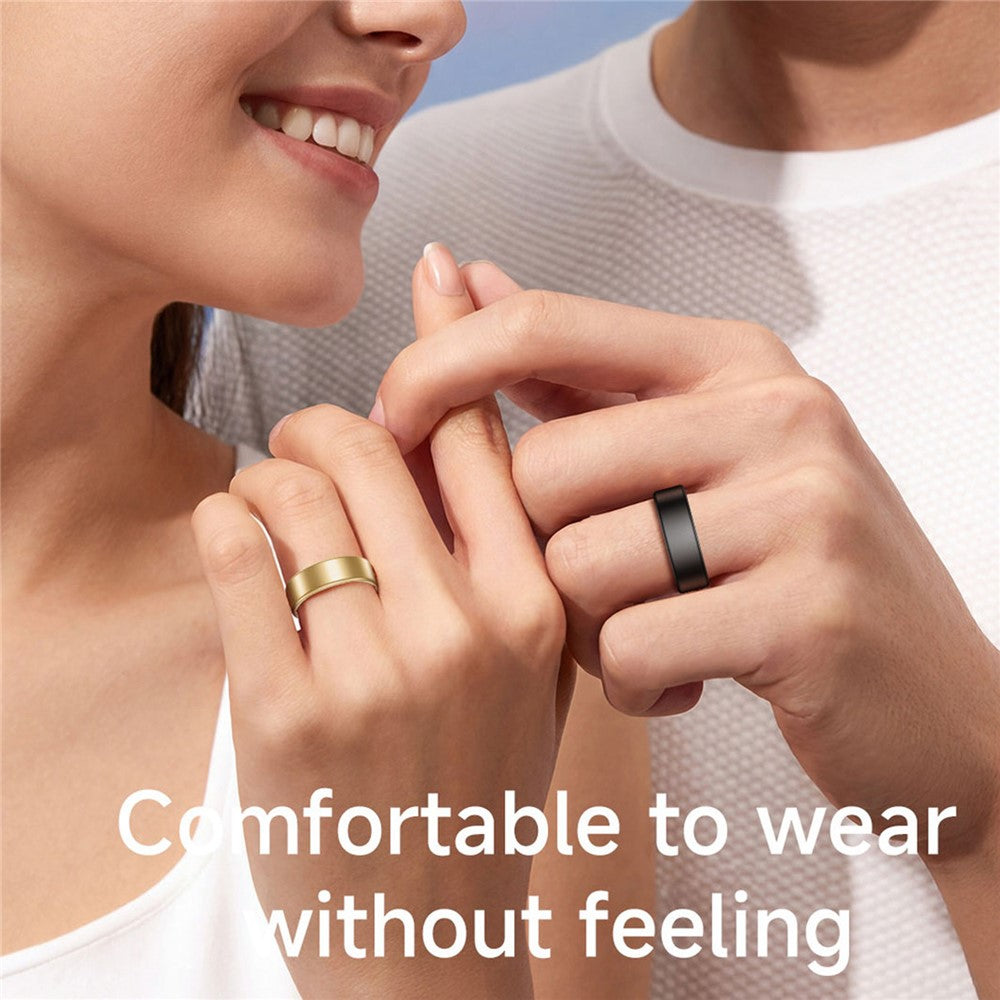 R88 Smart Ring Sleep Heart Rate Blood Oxygen Monitor Fitness Tracker with Charging Case