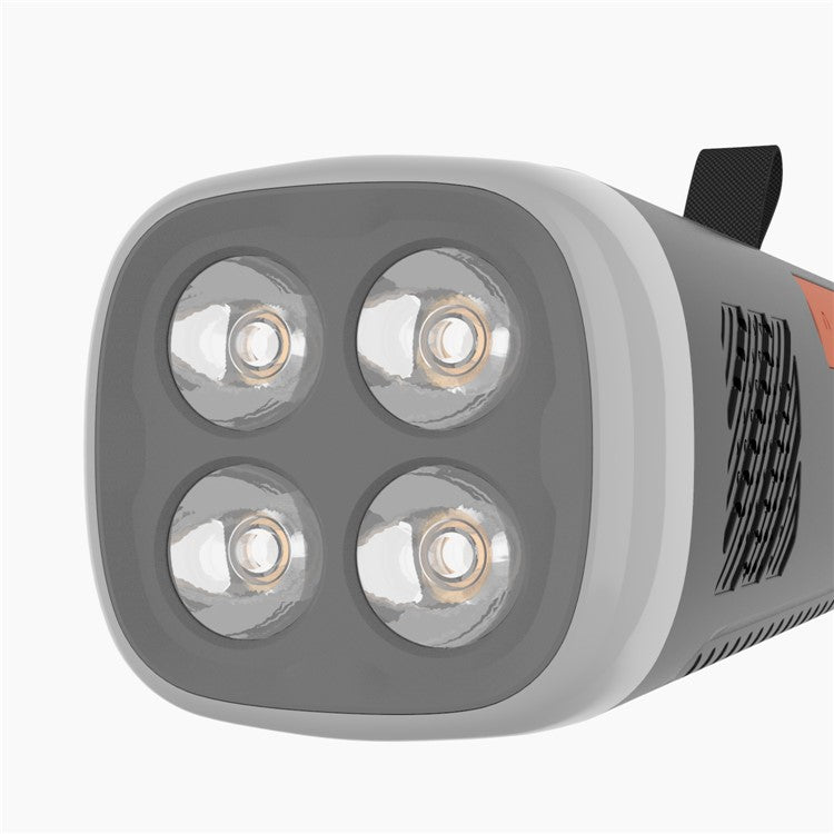 LR-7A 4500mAh Utomhuscamping AM / FM / SW Handvev Solar Radio trådlös högtalare
