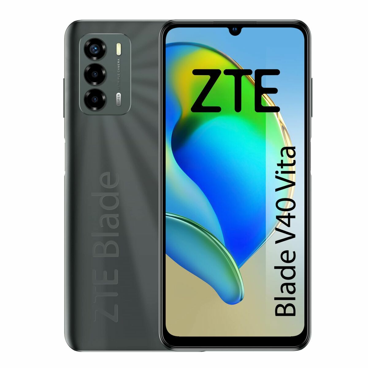 ZTE 6,74" 4 GB RAM 128 GB Svart 128 GB 4 GB RAM 6,75"