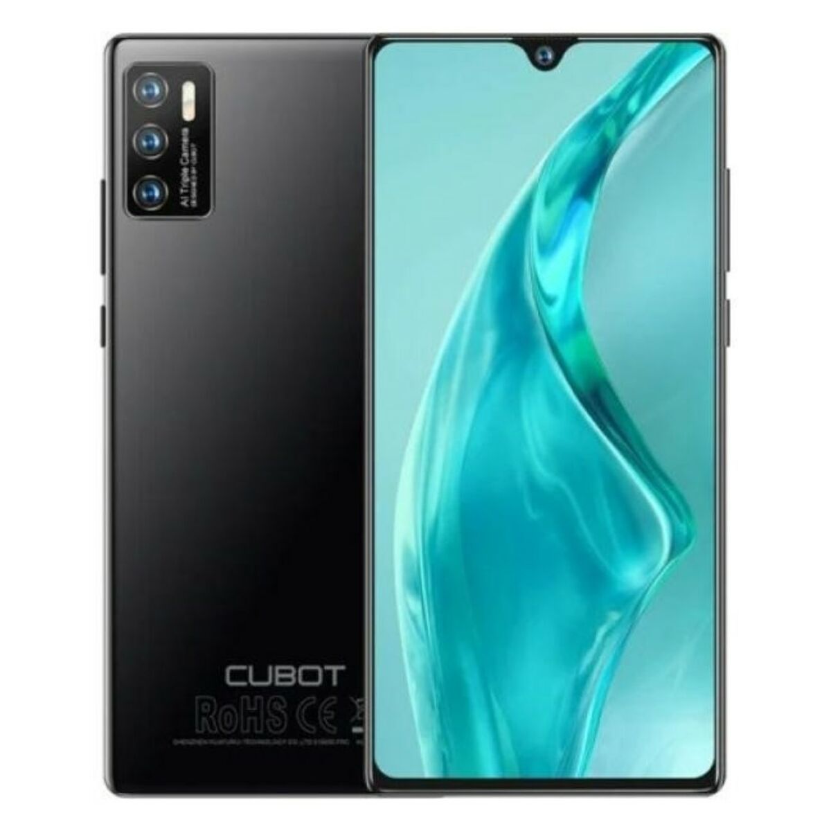 Cubot P50 6,2" 6 GB RAM 128 GB Svart