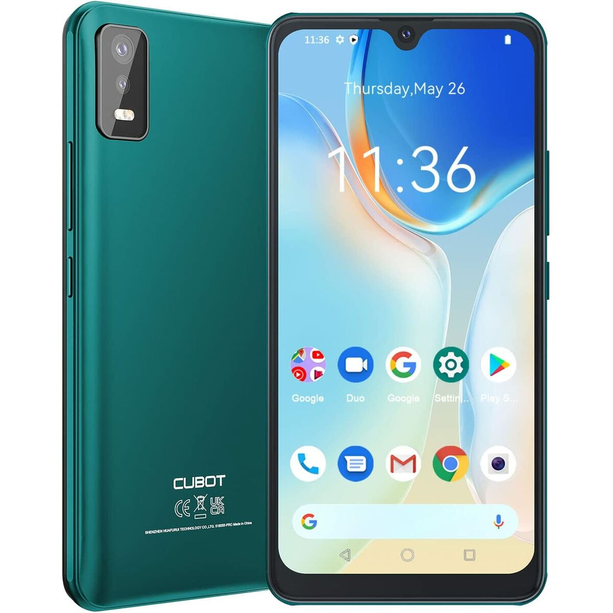 Cubot NOTE 8 5,5" 16 GB 2 GB RAM Fyrkärnig