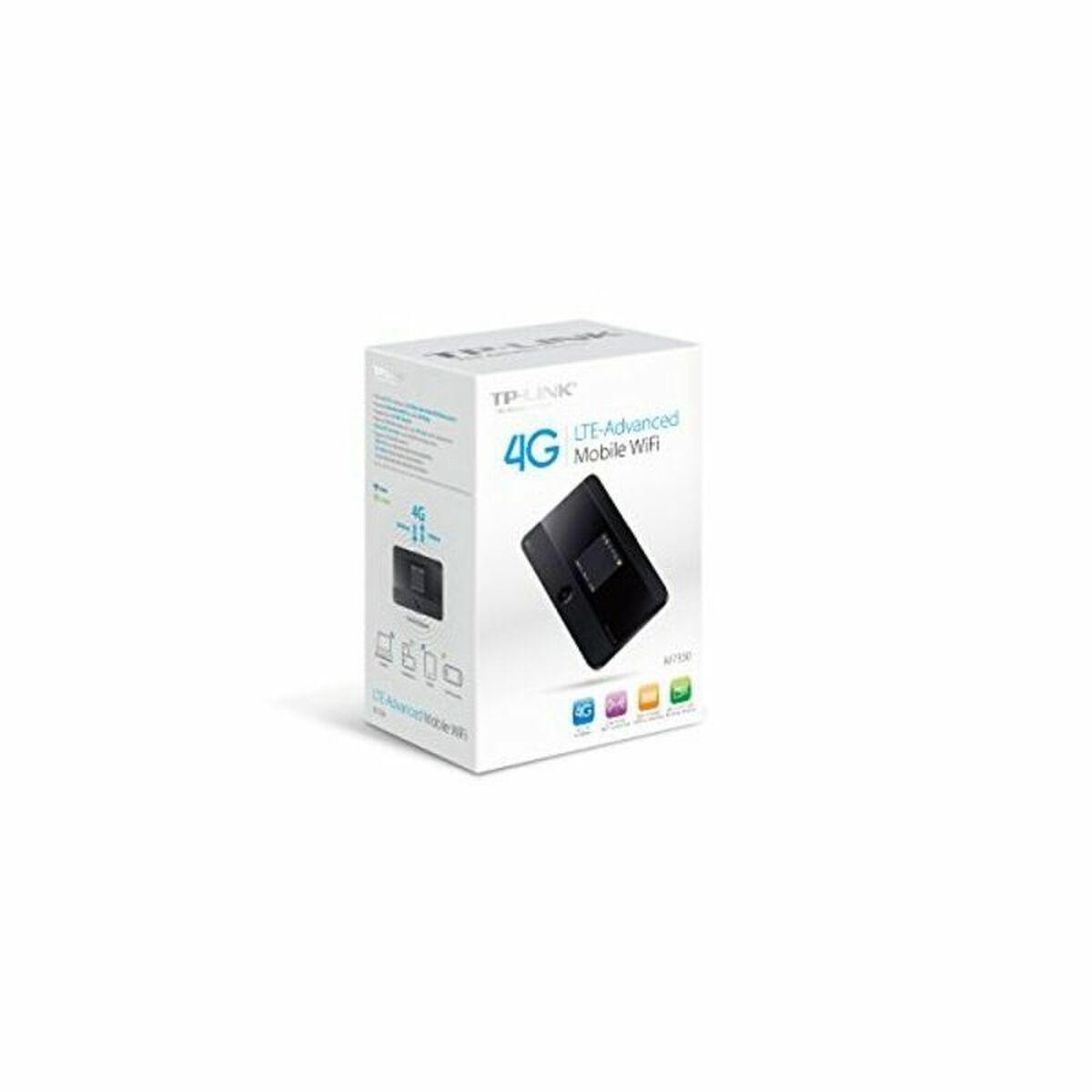 4G LTE-Wifi Dubbel Portabel Router TP-Link M7350 150 Mbps/50 Mbps 2.4