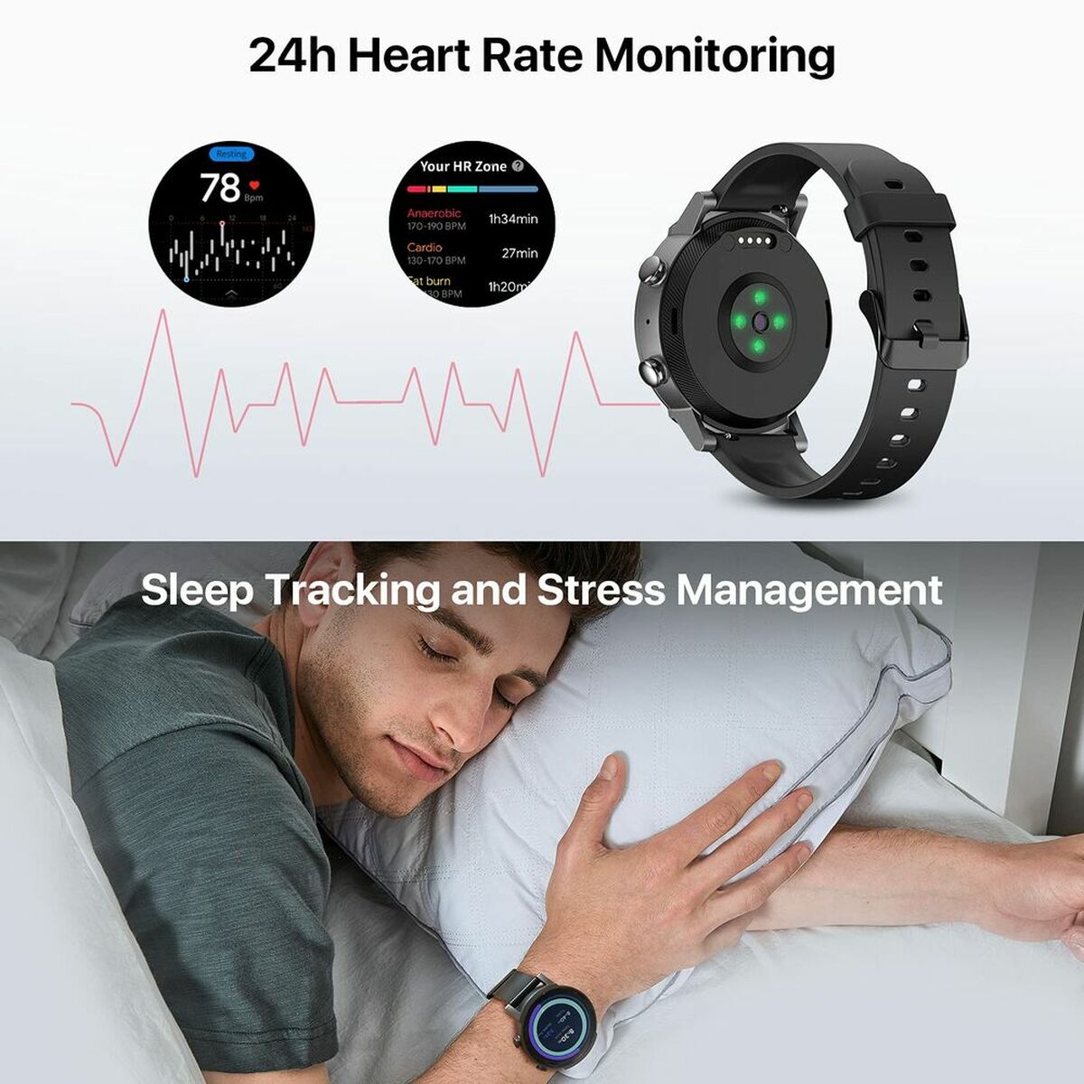 Smartklocka TicWatch E3 1,3" HD