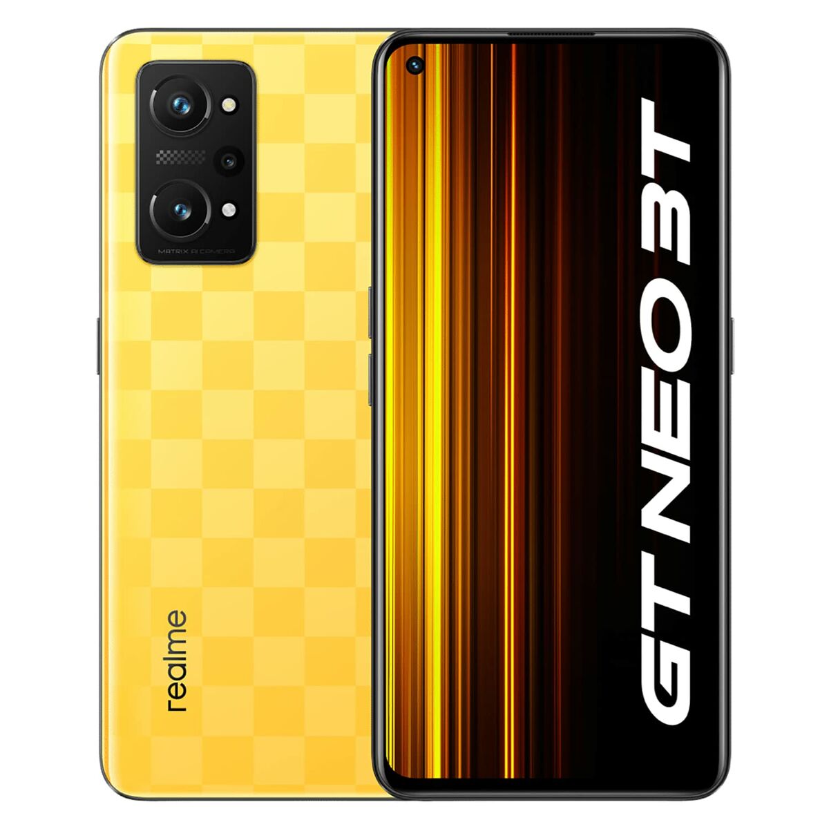 Realme GT Neo3T 6,62" Gul 128 GB 8 GB RAM Svart Octa-Core