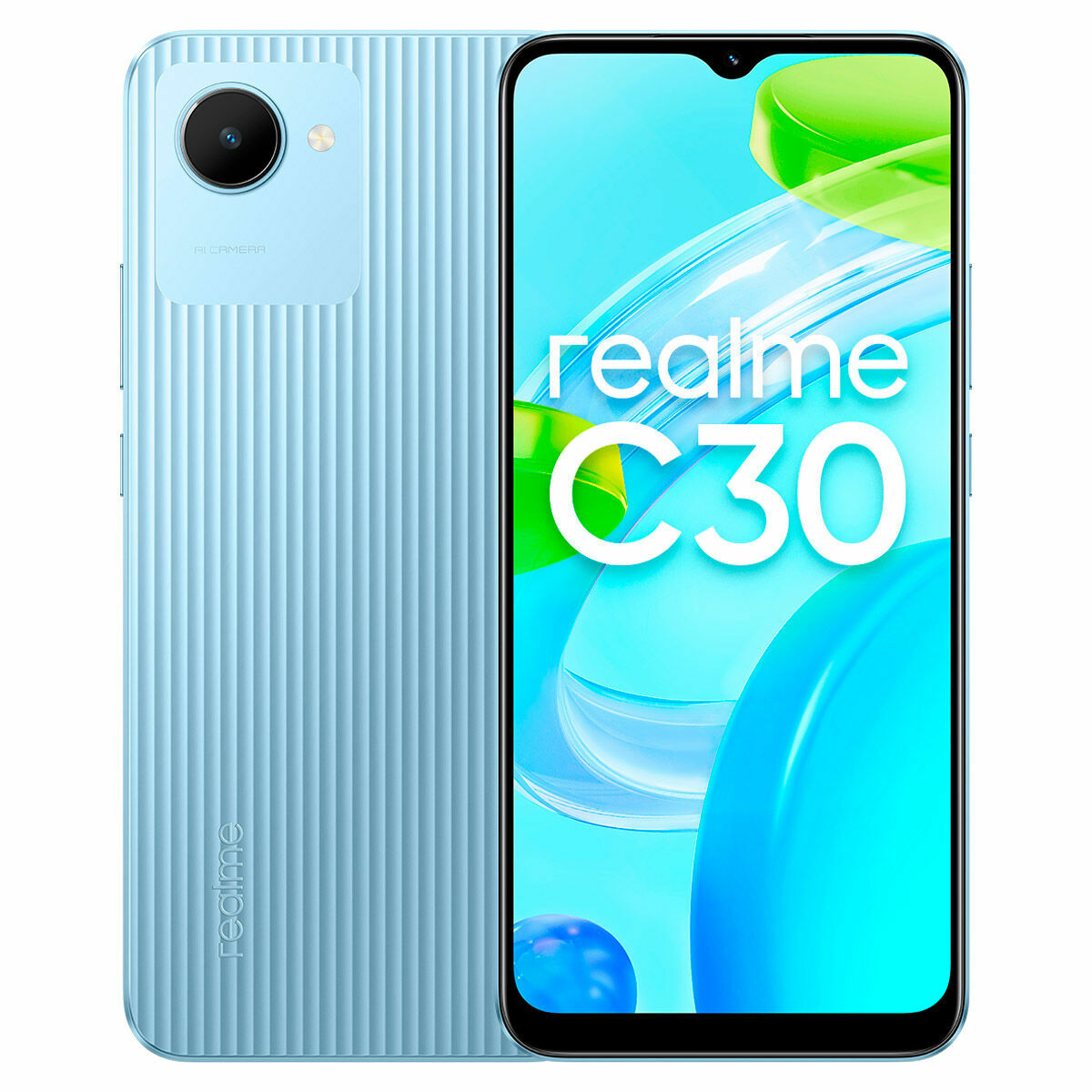 Realme C30 3GB 32GB Blå 3 GB RAM Unisoc 6,5" 32 GB 6,5"