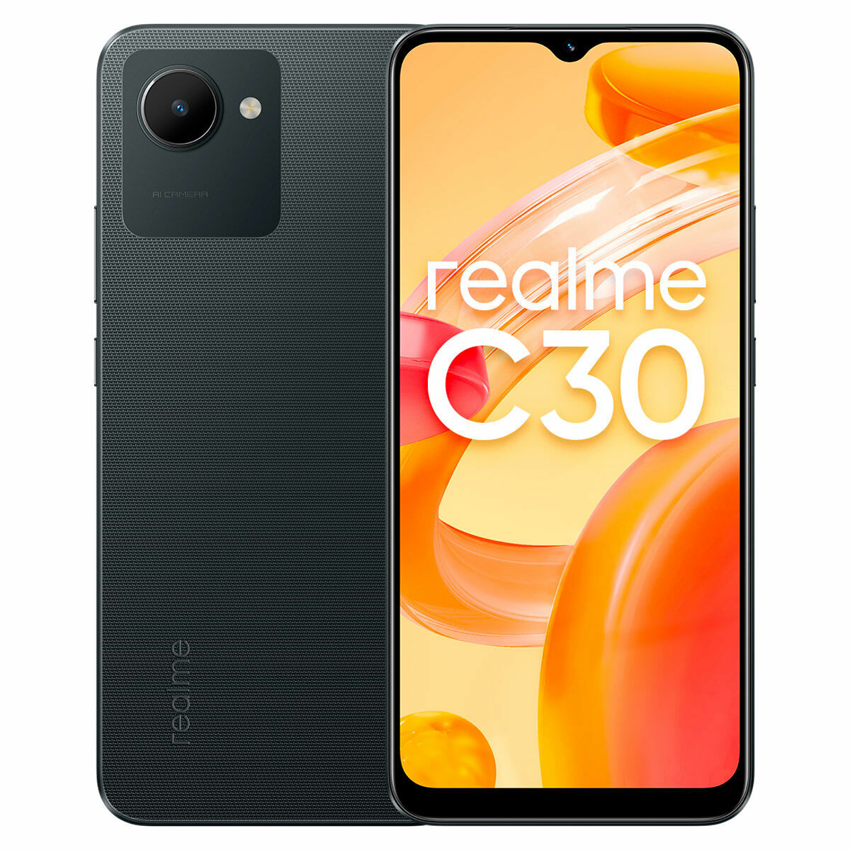 Realme C30 3GB 32GB Svart 3 GB RAM Unisoc 6,5" 32 GB 6,5"