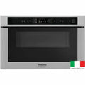Mikrovågsugn med grill Hotpoint MH 400 IX 22 L 750 W